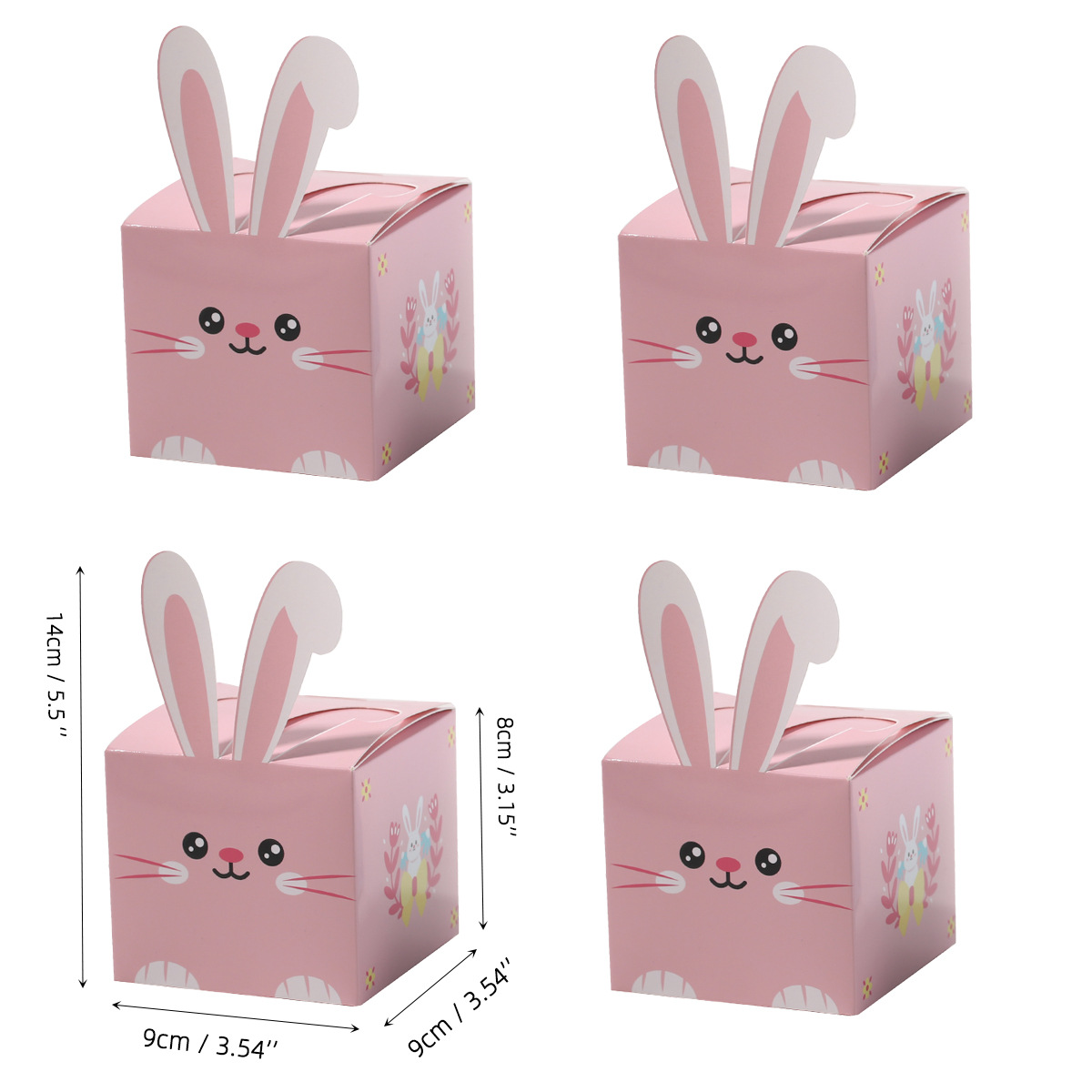 Cute Bunny Candy Gift Box – Easter & Party Favor Packaging