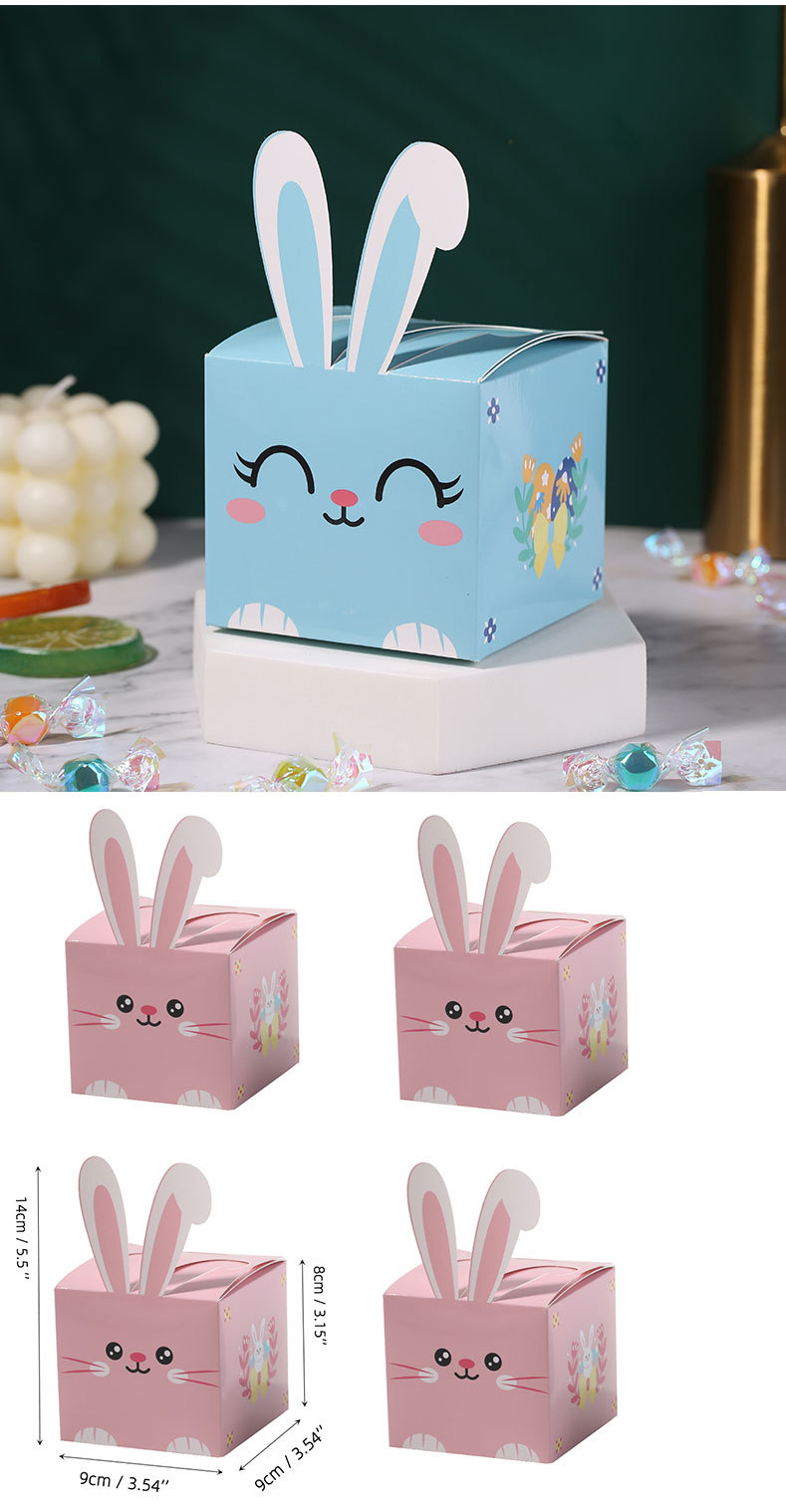 Cute Bunny Candy Gift Box – Easter & Party Favor Packaging